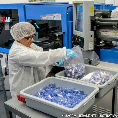 Injeção de nylon com fibra de vidro